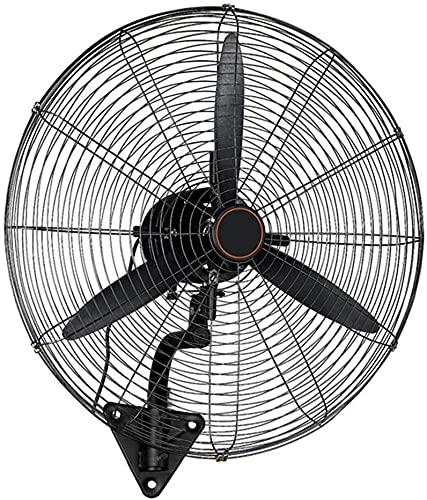 Scpantkend Household Wall Mount Fan Industrial Wall Fan Electric Fan -55cm/68cm/78cm, Plastic-Steel Leaf Wall Fan, 3m Power Cord, Strong Wind Moving Head Fan