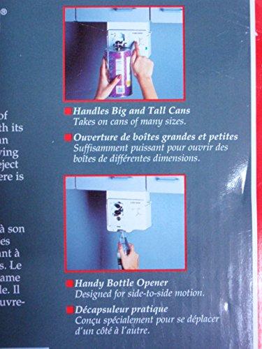 BLACK+DECKER Black & Decker Spacemaker EC70 Can Opener with Bottle and Bag Opener