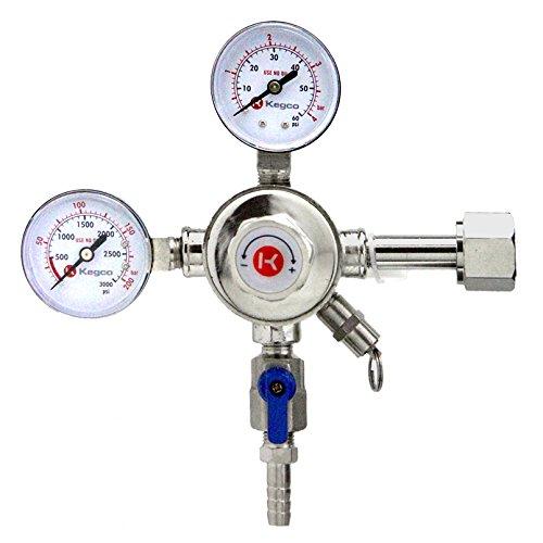 BF S1PK-5T Kegco BF S1PK-5T Standard Party Beer Dispenser Keg Tap Kit, Black