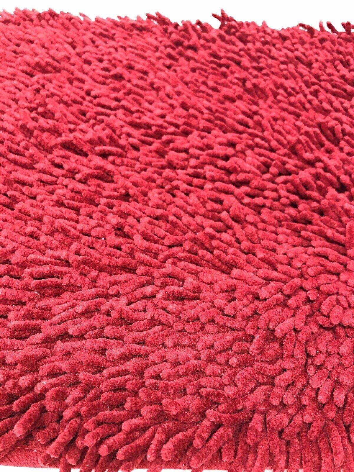 HomeLoft Basics Dark Red Burgundy Noodle Bath Mat Carpet Bathroom Bathroom Accessories Bath mat Kitchen mat Bathroom Bathroom Runner Shower mat Bathroom