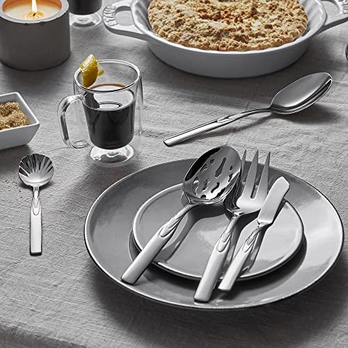 HENCKELS J.A. Henckels Classic Series Rapture 45-Piece Flatware Set, Service for 8