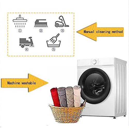 Gaommini Yellow Grey Hallway Carpet Runner Rugs with Rubber Backed Rug Runner Mat Narrow Thick Long Carpet - Length 100cm 1.5m 2m 250cm 300cm 4m 5m 6m Floor Mat (Size : 3.3 ft 6.6 ft)