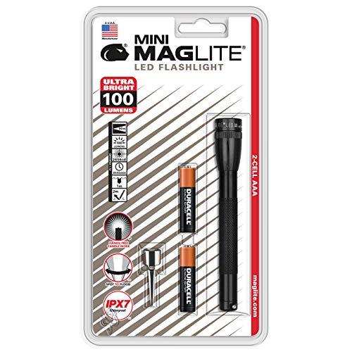 MagLite Maglite Mini LED 2-Cell AAA Flashlight Black - SP32016