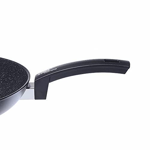 Moneta Moneta Etnea Artech Ultra Frying Pan 32 cm, Aluminum, 3.5 liters, Black