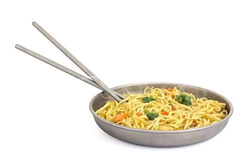 ProHealth HealthPro Titanium (TI) Super Strong Lightweight Professional Chopsticks with Storage Bag (2)