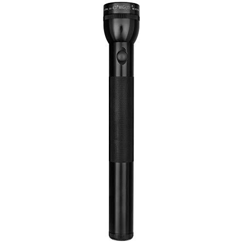 MagLite MagLite - S4D015 Maglite Heavy-Duty Incandescent 4-Cell D Flashlight in Display Box, Black