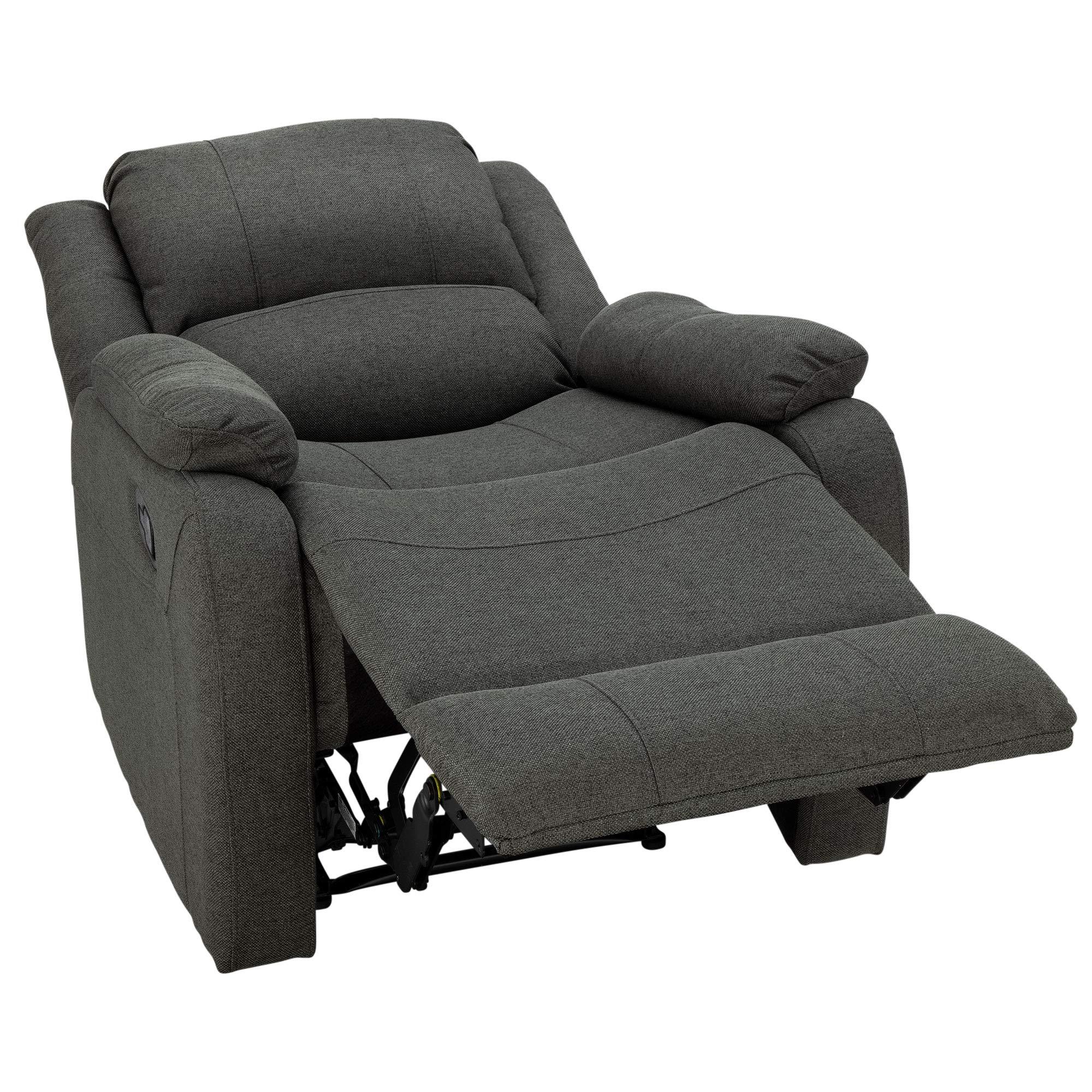 RecPro RecPro Charles Collection | 30\" Zero Wall RV Recliner | Wall Hugger Recliner | RV Living Room (Slideout) Chair | RV Furniture | RV Chair | Cloth (Fossil, 1 Chair)