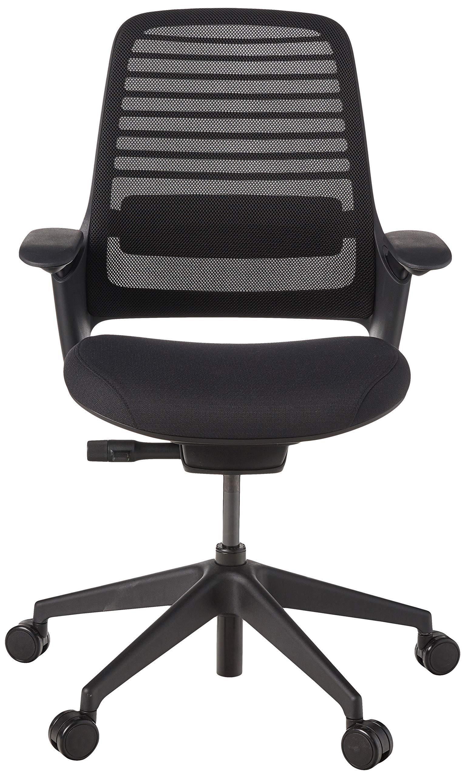 Steelcase Steelcase Series 1 Office Chair, Carpet Casters, Black