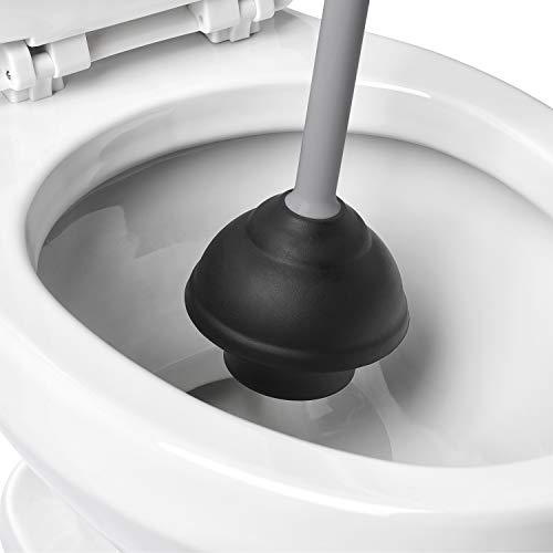 OXO OXO Good Grips Toilet Plunger with Holder - Gray 6.3 x 24