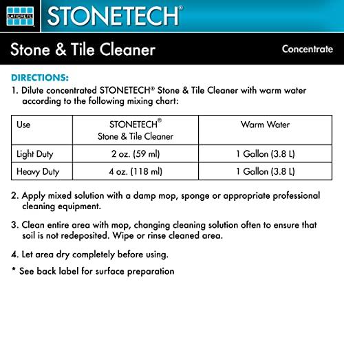 StoneTech STONETECH Stone & Tile Cleaner, 1 Quart/32OZ (946ML) Bottle