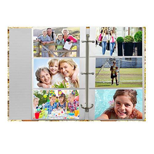 Pioneer Photo Albums 3-Ring Photo Album 504 Pockets Hold 4x6 Photos, Ancient World Map Design