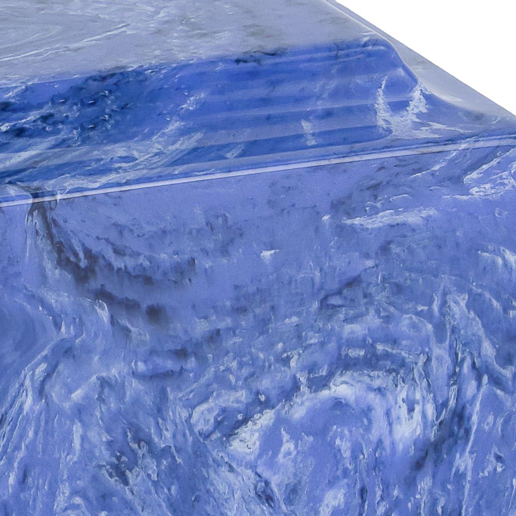 Silverlight Urns Emerald Classic Cultured Marble Cremation Urn for Ashes, Green, Adult Sized Urn for Human Ashes, Ground Burial, Home Memorial and Funeral Cremation Urn