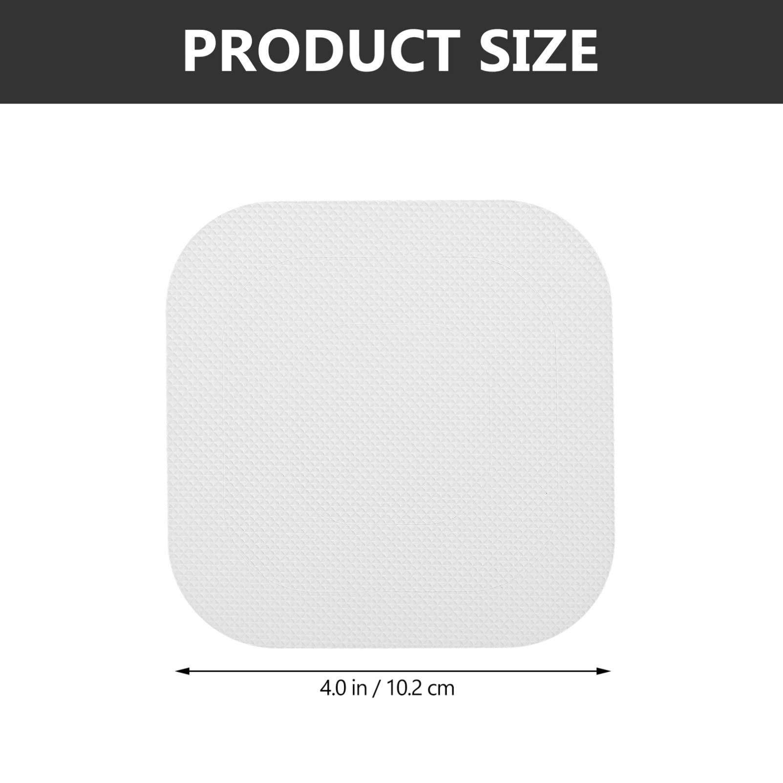 Cabilock Cabilock 72Pcs Bathroom Non-Slip Stickers Shower Floor Grip Stickers Shower Stickers Kids Shower Handle Floor Decals Non-Slip Bathroom Sticker Child Non-Slip Belt Tomorrow tub White