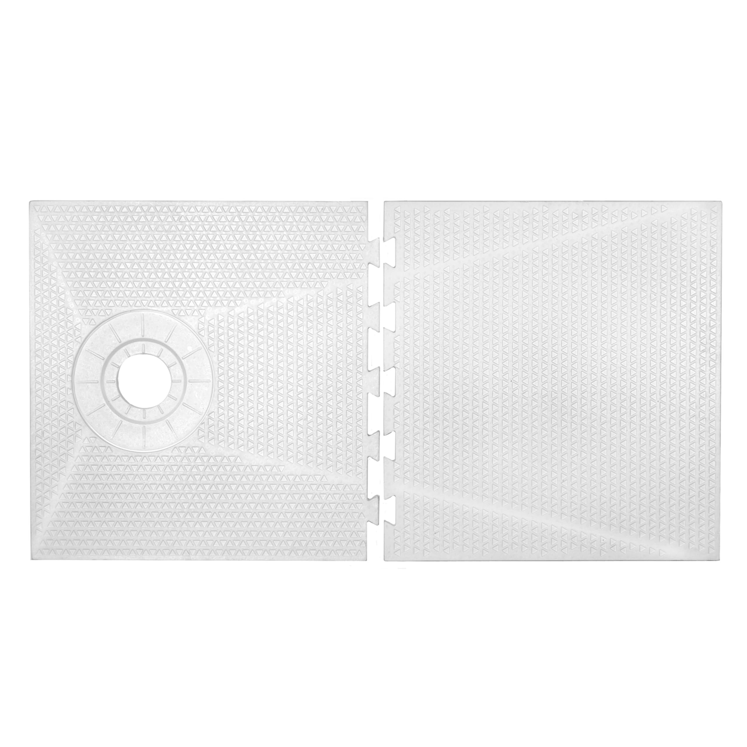 MD M-D Building Products TT8013PAN02 32 in. x 60 in. PROVA PAN Off Set Drain