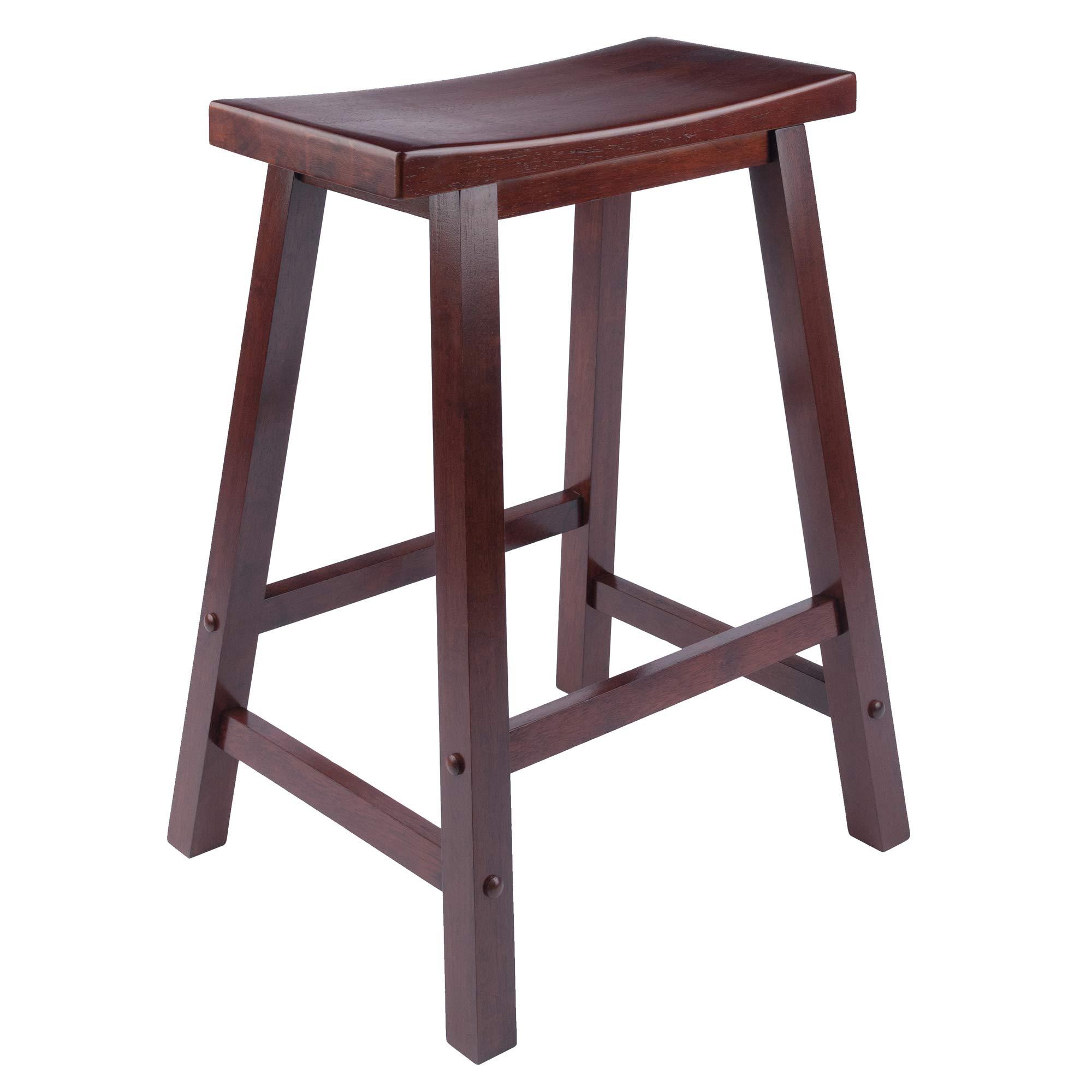 Winsome Winsome Satori Counter Stool, 24\", Walnut