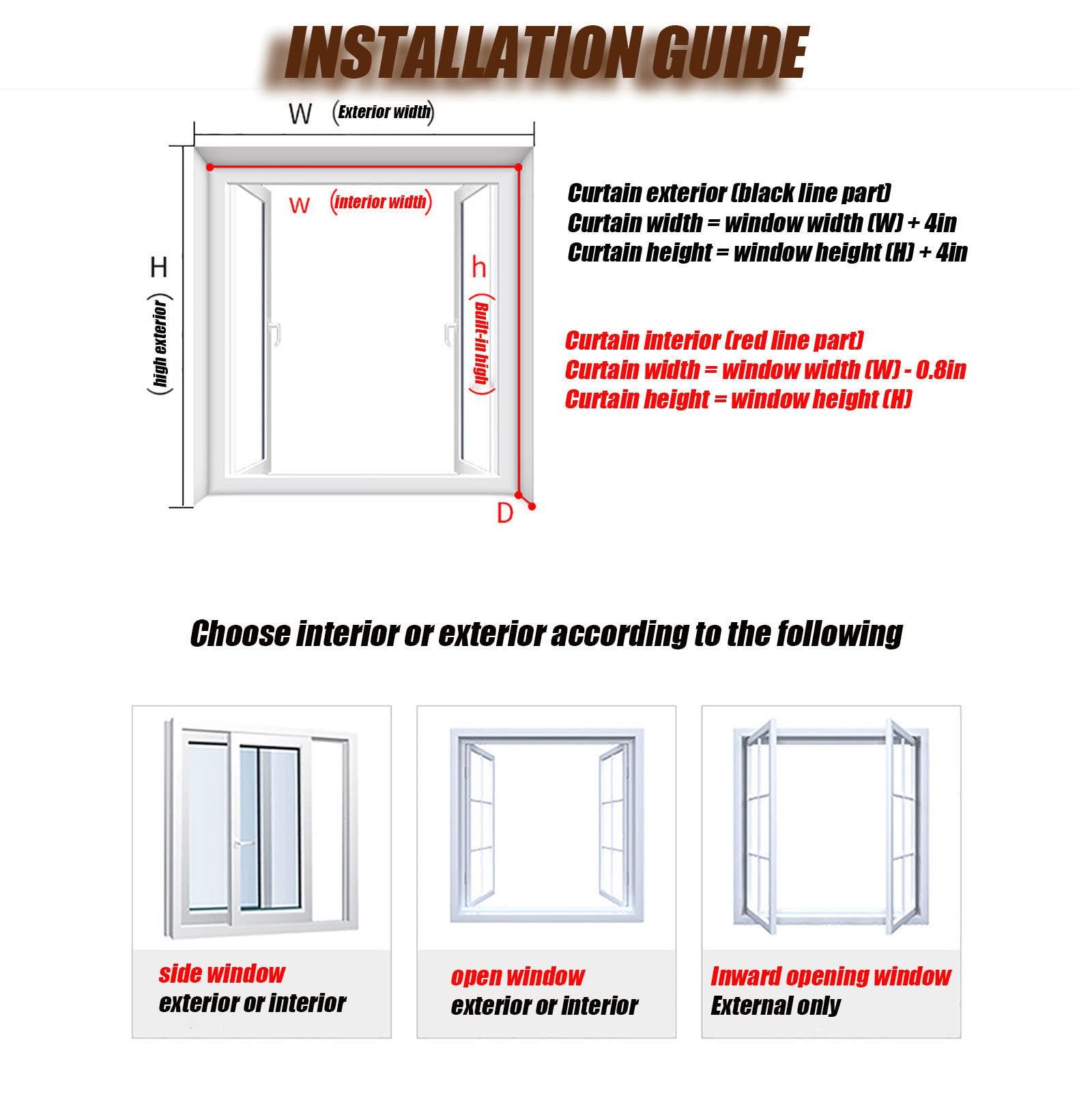 OCAZI Retro Bamboo Shades - Outdoor/Indoor Privacy Roller Blinds, 6839in (WH), Black