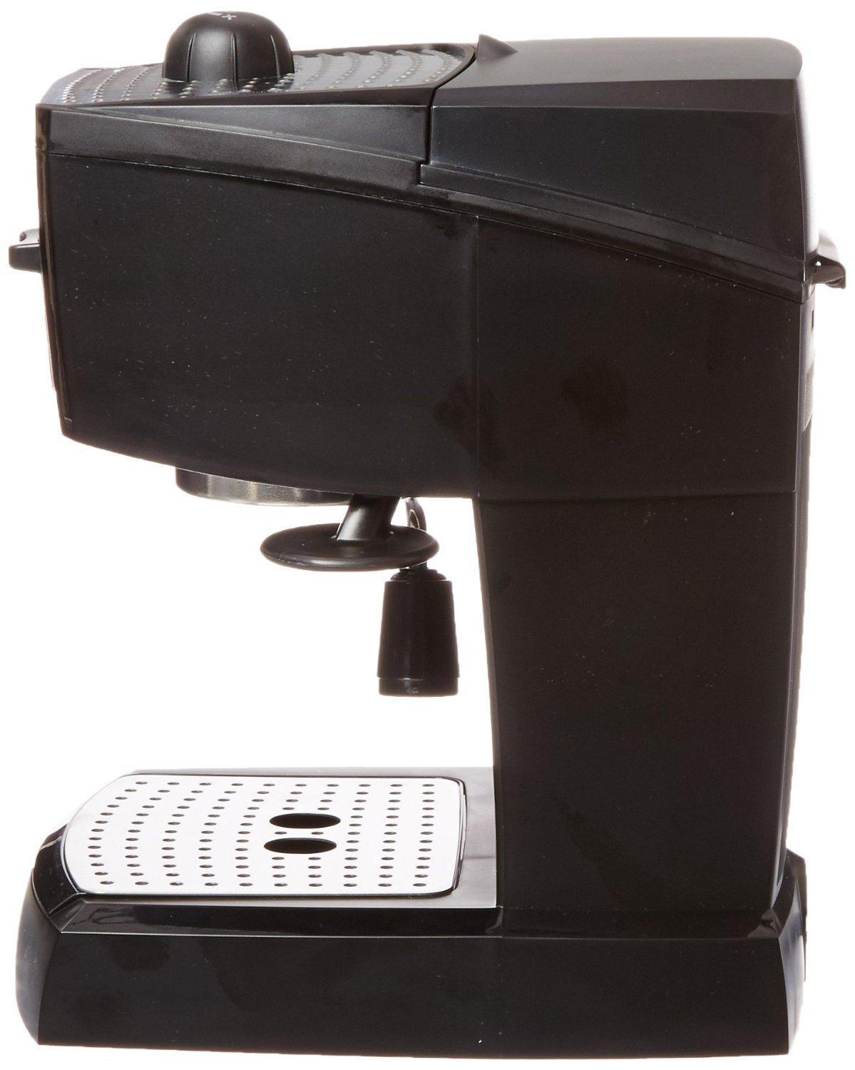 De'Longhi DeLonghi EC155 15 Bar Espresso and Cappuccino Machine, Black