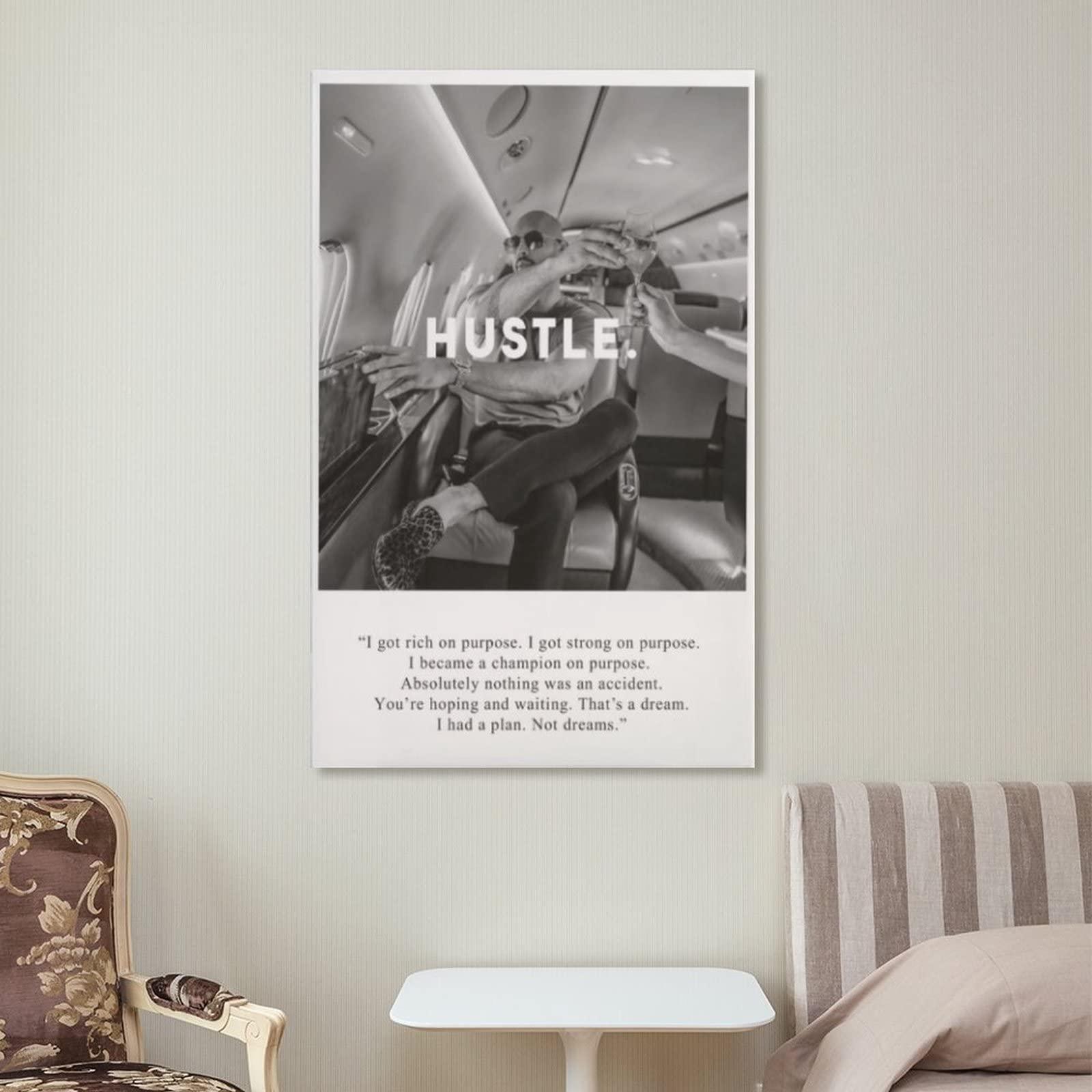 ESyem Posters Andrew Tate Poster Andrew Tate Motivational Inspirational Quote Poster Art (14) Canvas Painting Posters And Prints Wall Art Pictures for Living Room Bedroom Decor 24x36inch(60x90cm) Unframe-s