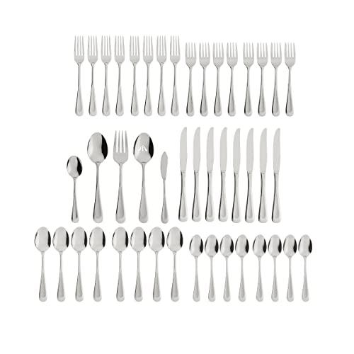 Oneida Oneida Satin Sand Dune Flatware, 45 Piece, Multi