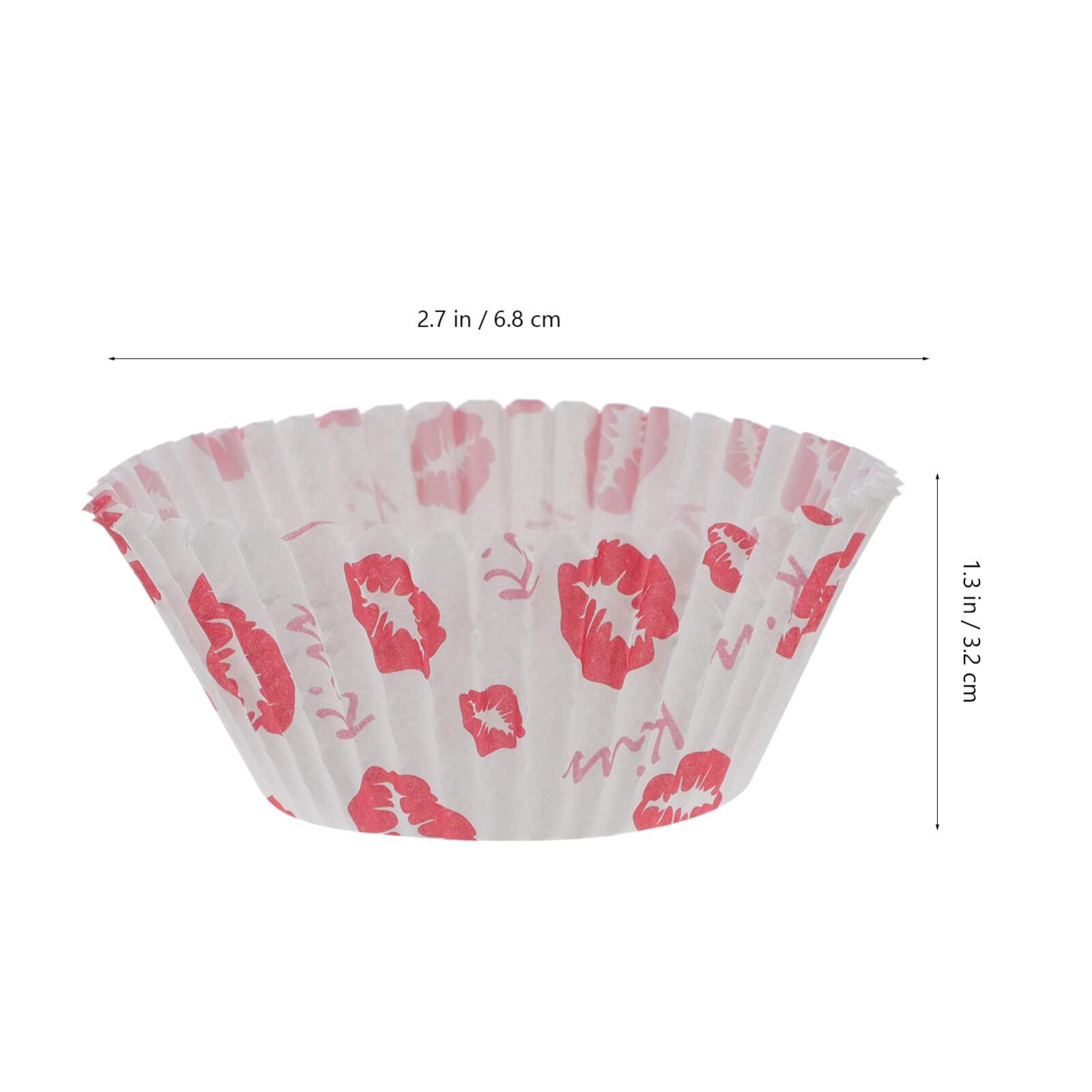 UPKOCH UPKOCH 600Pcs cake baking box cupcake paper liners baking muffin cup muffin cases baking cup holder muffin tin paper mini muffin liners mini cake baking cups cake cover Niang