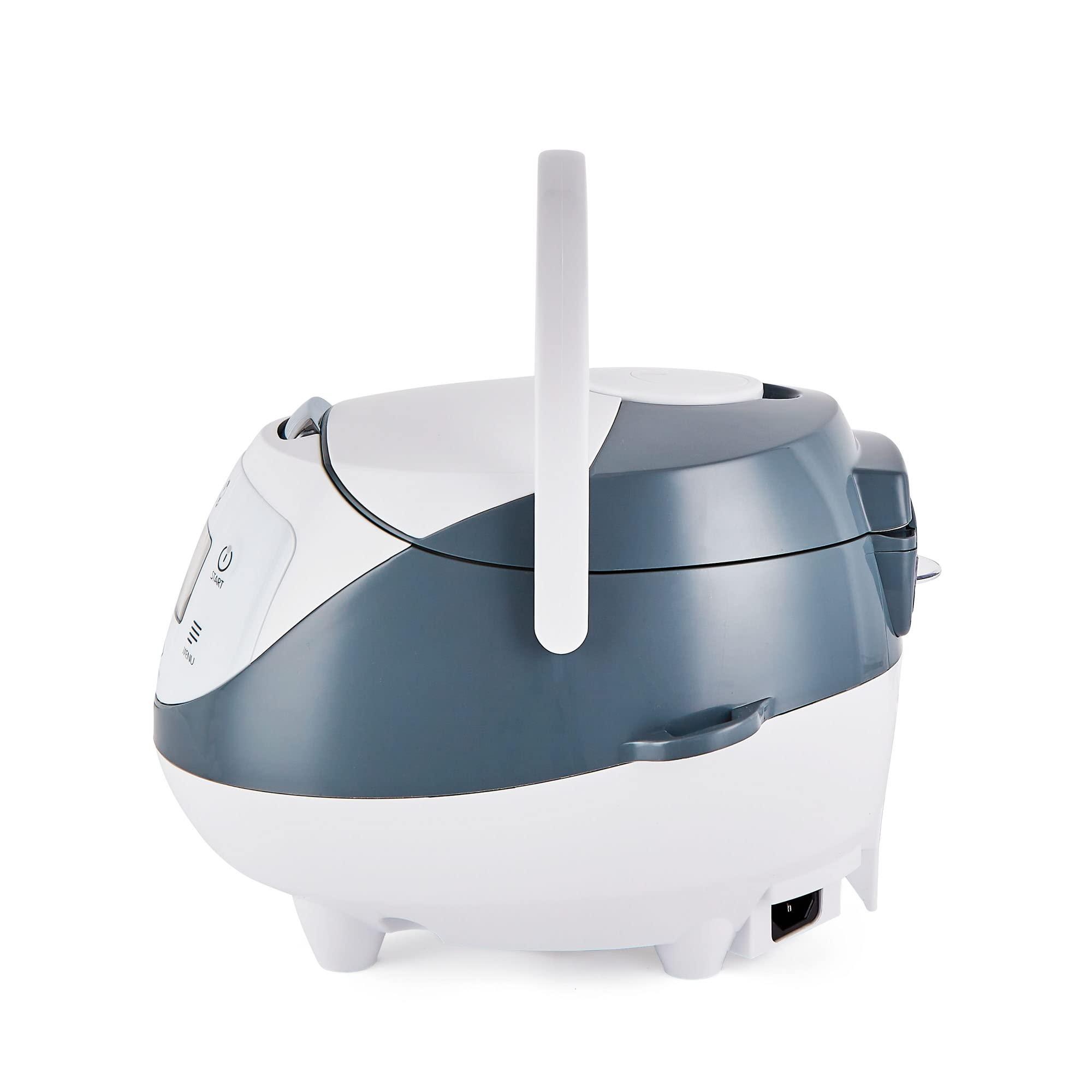 Yum Asia Yum Asia Panda Mini Rice Cooker With Ninja Ceramic Bowl and Advanced Fuzzy Logic (3.5 cup, 0.63 litre) 4 Rice Cooking Functions, 4 Multicooker functions, Digital LED display - 120V