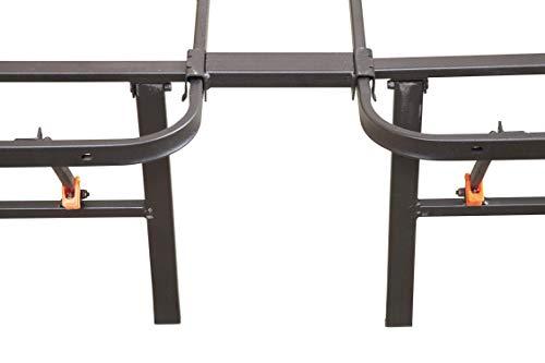 Hollywood Bed Frames Hollywood Bed Frames Bedder Base Platform, Double, Black