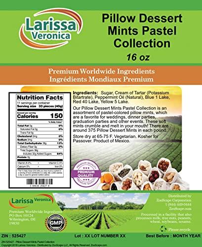 Larissa Veronica Pillow Dessert Mints Pastel Collection (16 oz, ZIN: 525427) - 2 Pack