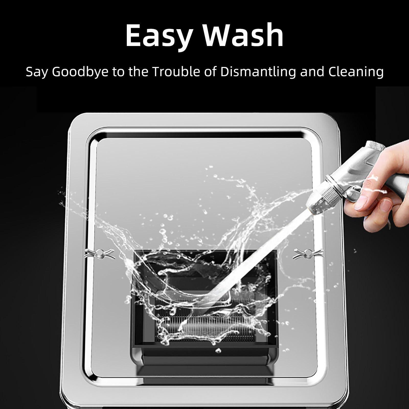 aromaoveite Meat Cutter Cutting Machine | 2.5mm -21mm Cube Shredded Meat 330LB/H 850W Home&Commercial Electric Stainless Steel Chicken Fish Beef Meat Vegetable Slicer,10mm