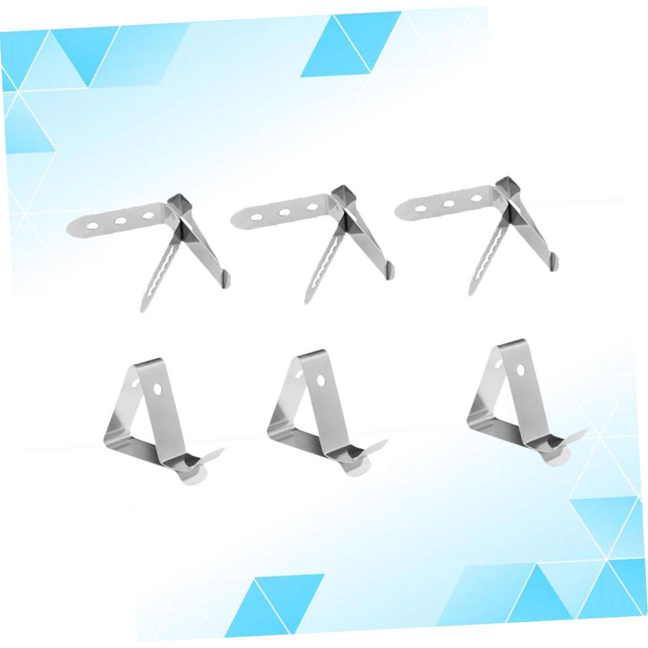 Unomor Unomor 12 Pcs Probe Clip Holder Cable Thermometer Clips for Pots Cup Clip Holder Oven Thermometer Probe Holder Clip Pot Clips for Temperature Probes Grill Probe Holder Room Thermometer