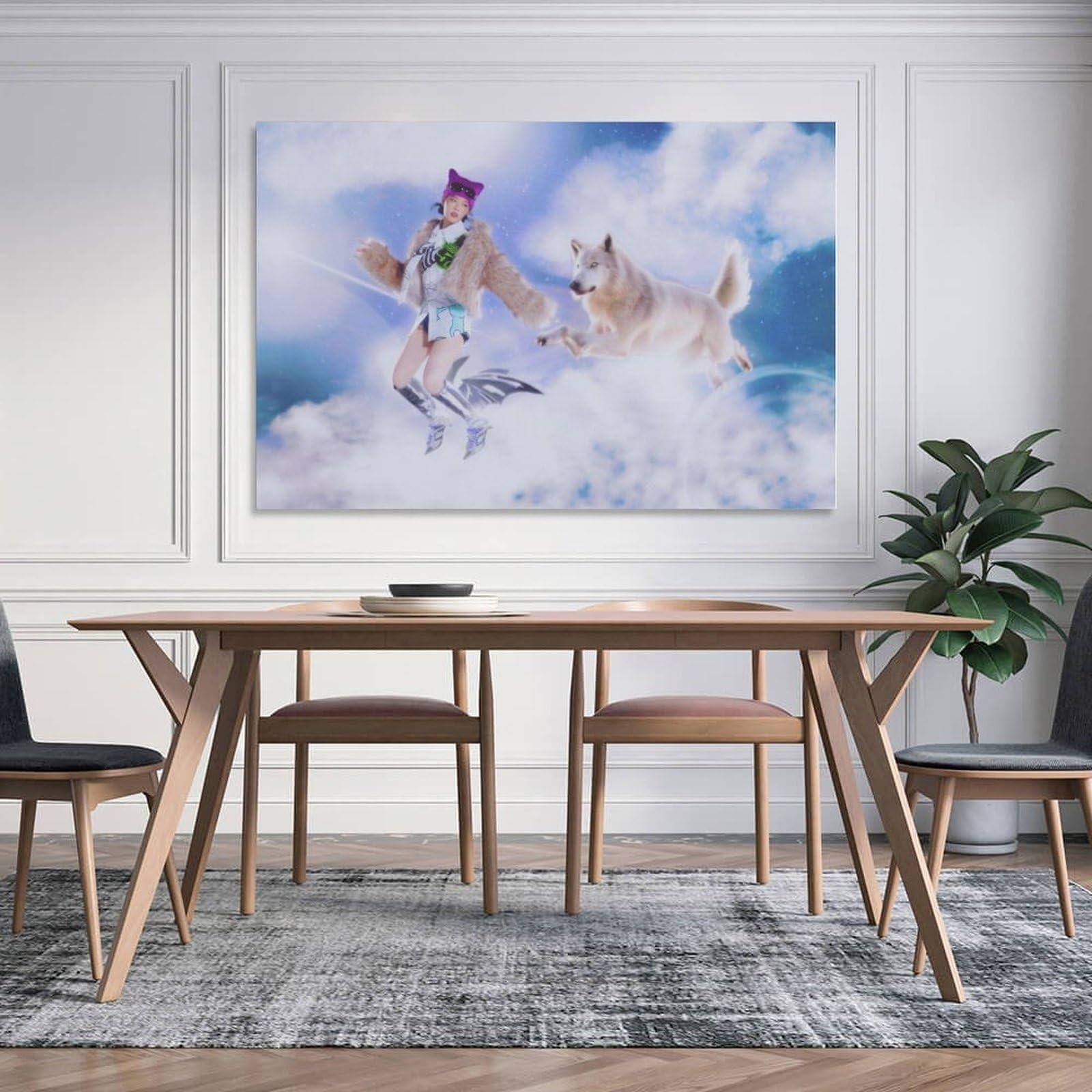 HomeLoft Basics KOREAN COCONA XG SHOOTING STAR MUSIC IDOLES ARTIST Canvas Art Poster And Wall Art Picture Print Modern Family Bedroom Decor Posters 12x18inch(30x45cm)