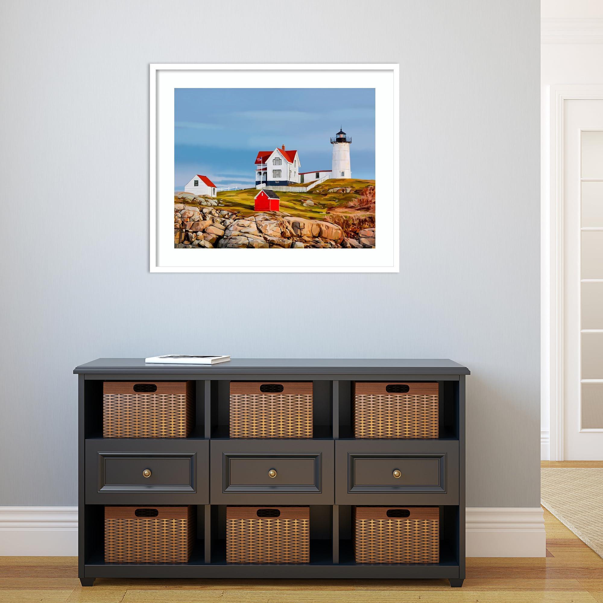 Ambesonne Ambesonne Christmas Tree Window Valance Pack of 2, Unusual Shapes Pattern with Tree Drawings Hearts and Triangles Holiday Vibe, Rod Pocket Curtain Valances for Kitchen Bedroom, 54\" X 18\", Green White