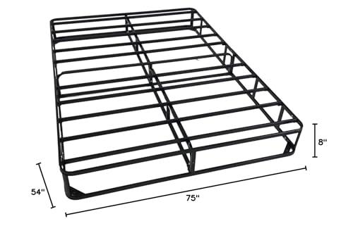 Viscologic Viscologic 8" High Profile Metal Frame Smart Base Mattress Foundation Box Spring (Full)