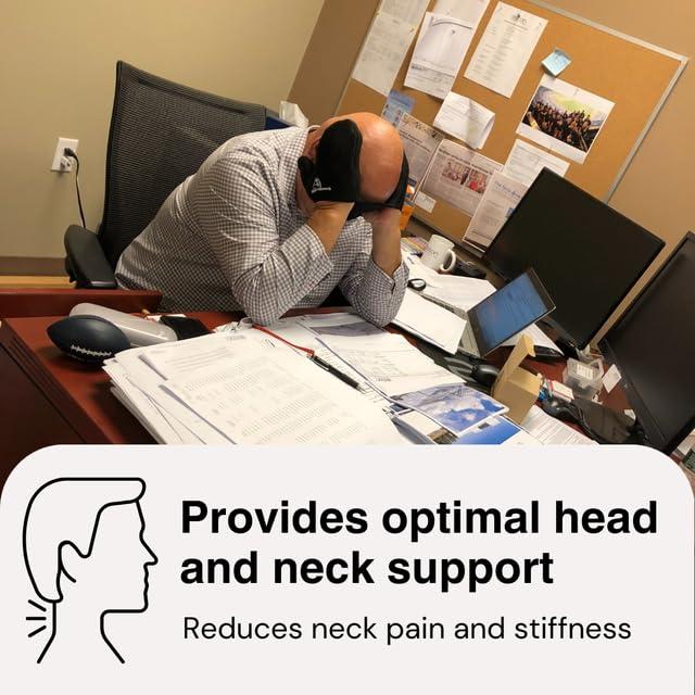 Head Hammock Head Hammock Advanced Travel Neck Pillow Alternative for Airplane, Compact Relaxing Cervical Headrest Modern Nap Accessory Travel Hammock