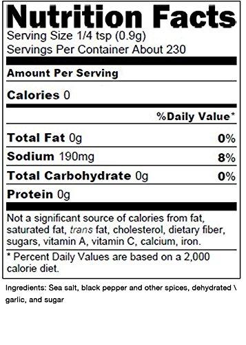 Old Thompson Olde Thompson Adjustable Grinder, Garlic Pepper, 7.3 oz