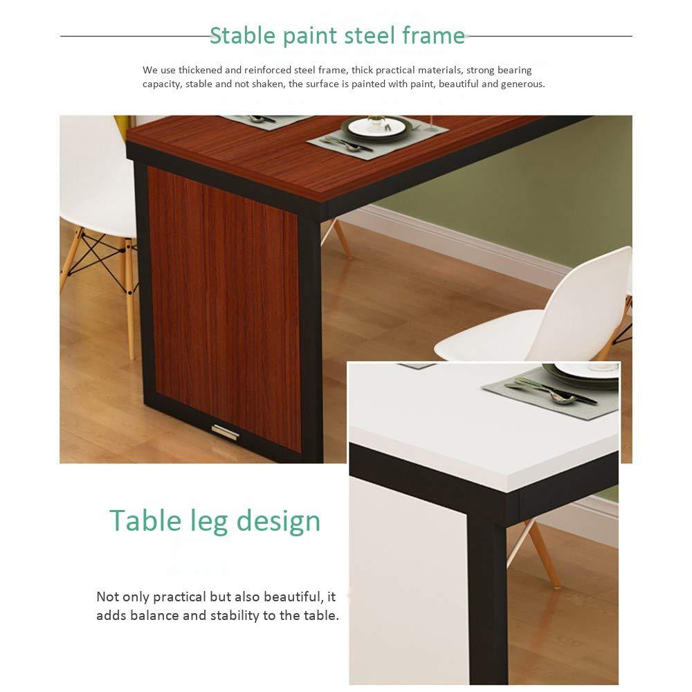 Desk Desk Wall-Mounted Folding Drop-Leaf Table, Kitchen & Dining Folding Table Solid Wood Children Table Home Office Table Workstation Computer Trestle