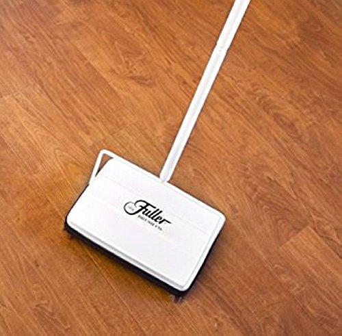 Fuller Brush Fuller Brush 17028 Electrostatic Carpet & Floor Sweeper - 9" Cleaning Path - Lightweight - Ideal for Crumby Messes - Works On Carpets & Hard Floor Surfaces - Bright White