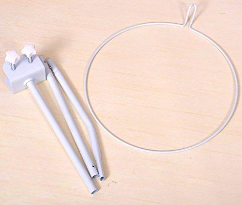 RuiHome RuiHome Dome Style Hanging Baby Mosquito Net Princess Girls Bed Canopy with Pink Bowknot Decor, Netting with Bracket