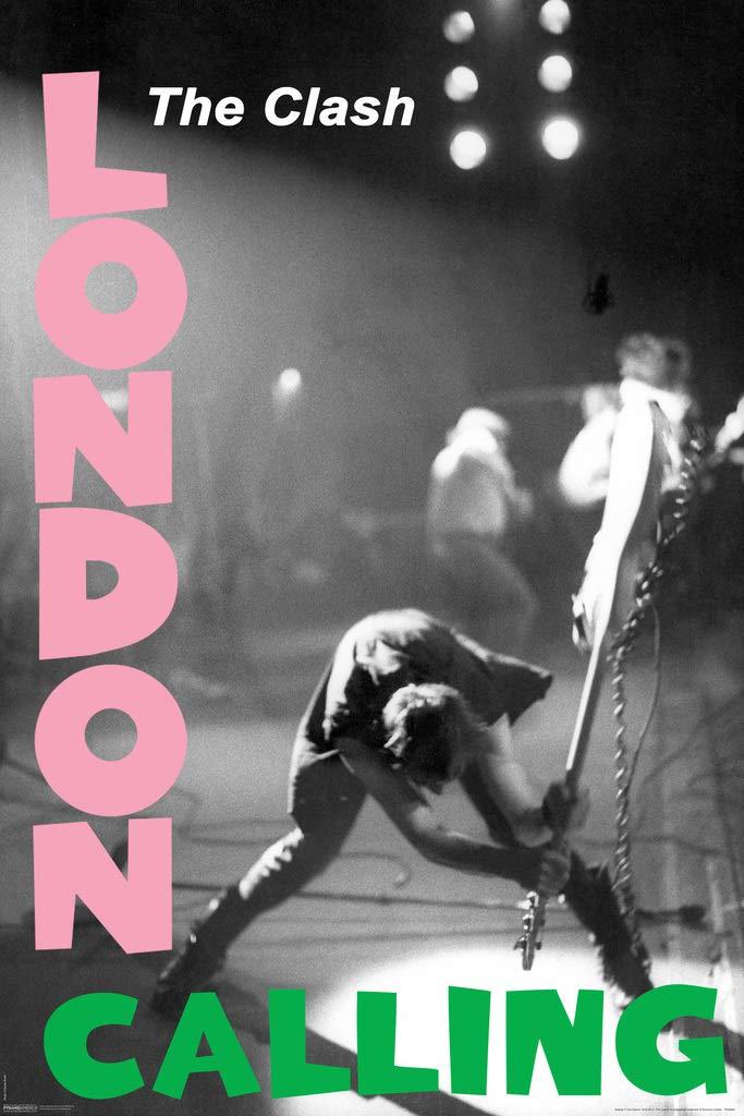 Pyramid America Pyramid America The Clash London Calling Music Cool Wall Decor Art Print Poster 24x36