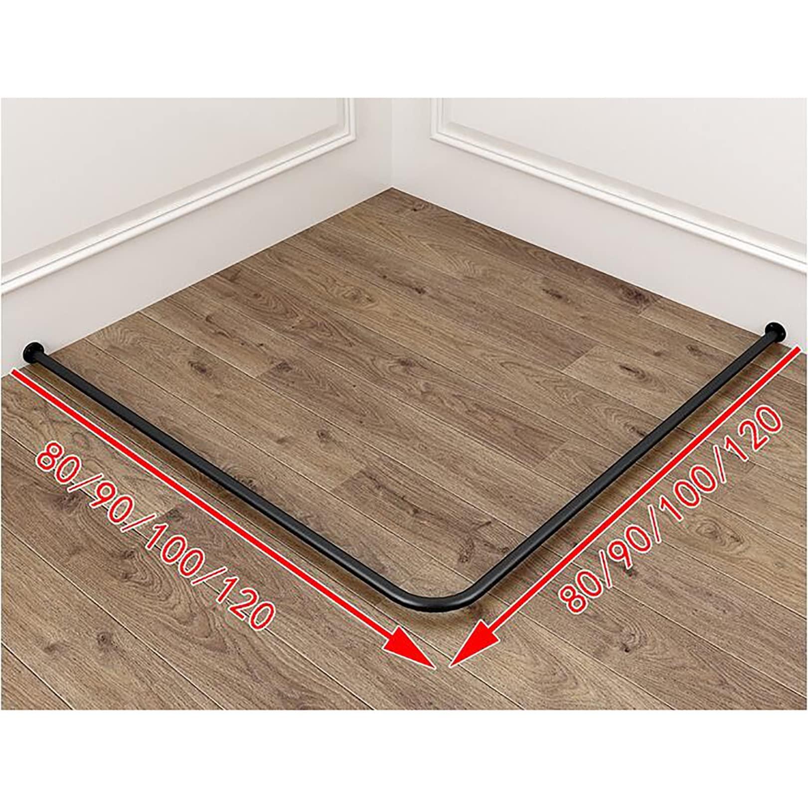 JMCAJIE Clothing Store Fitting Room L-Shaped,for Privacy Protection And Room Divider, Simple Mobile Changing Room, Dressing Room,Wall Mounted,Mall Simple Changing Room And Display Rack, Easy To Install