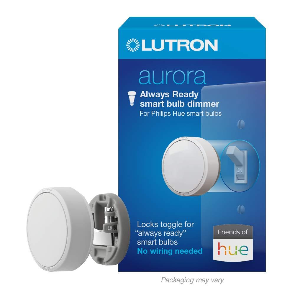 Lutron Lutron Aurora Smart Bulb Dimmer Switch | for Philips Hue Smart Bulbs | Z3-1BRL-WH-L0 | White