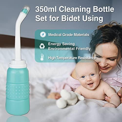 TopQuaFocus TopQuaFocus 12oz Perineal Bottle for Postpartum Care Portable Travel Peri Sprayer Bidet Postpartum Recovery Essentials After Birth Cleaning for Mom Baby Personal Hygiene Care Hemorrhoid Treatment