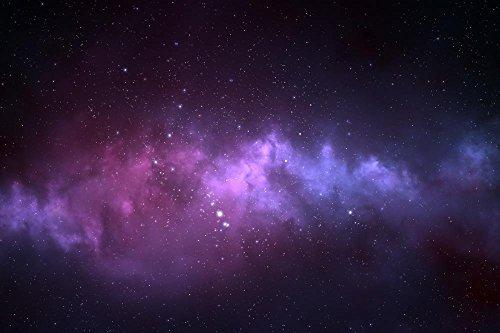 Wallmonkeys Wallmonkeys Night Sky Universe Stars Wall Mural Peel and Stick Vinyl Graphic (18 in W x 12 in H) WM368348