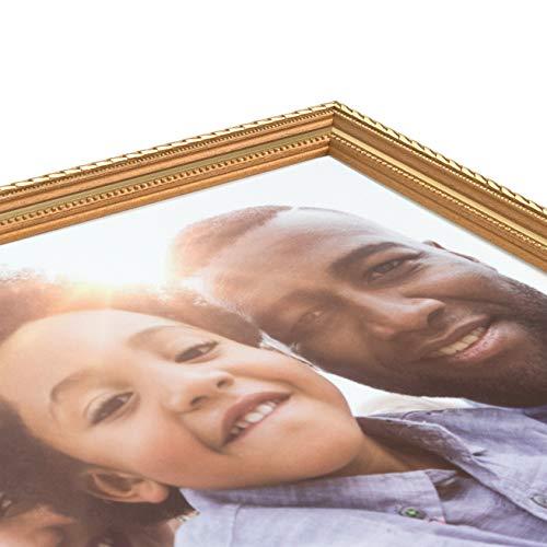 ArtToFrames ArtToFrames 20x27 inch Gold Wood Picture Frame, 2WOM80801-GLD-20x27, 20 x 27