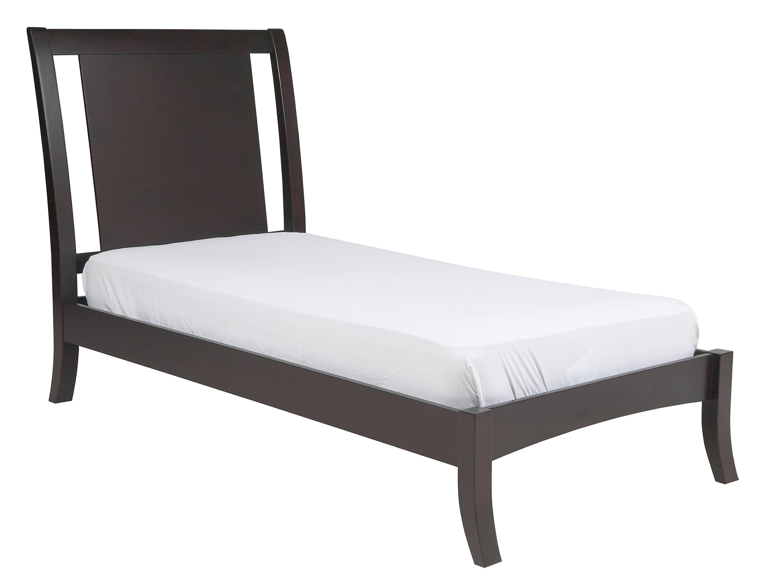Modus Furniture Modus Furniture Solid-Wood Low-Profile Bed, Twin, Nevis - Espresso