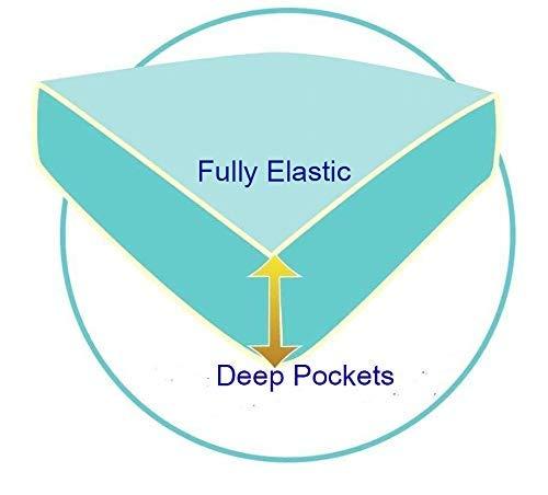 S.V. CREATIONS S.V. CREATIONS 1000 Thread Count Best Bed Sheets 100% Egyptian Cotton Sheets - Sheets for Bed, Fits Mattress Upto 15\'\' Deep Pocket, Soft 6 Piece Sheet Set (Dark Grey, Full)