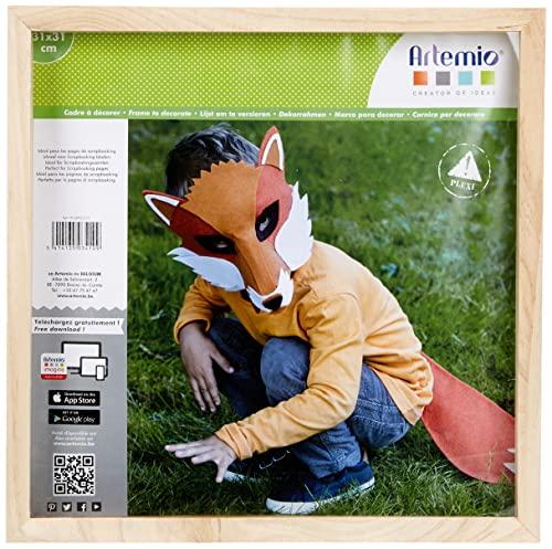 Artemio Artemio Photo Frame Door fillme, Wood Beige, 31 x 31 cm