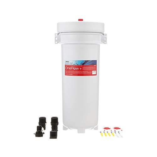 Watts Premier Watts OFPSYS OneFlow Plus Salt-Free Scale Prevention and Water Filtration System, Carbon Water Filter, Scale Reduction Cartridge, 1\" NPT Inlet and Outlet Connections