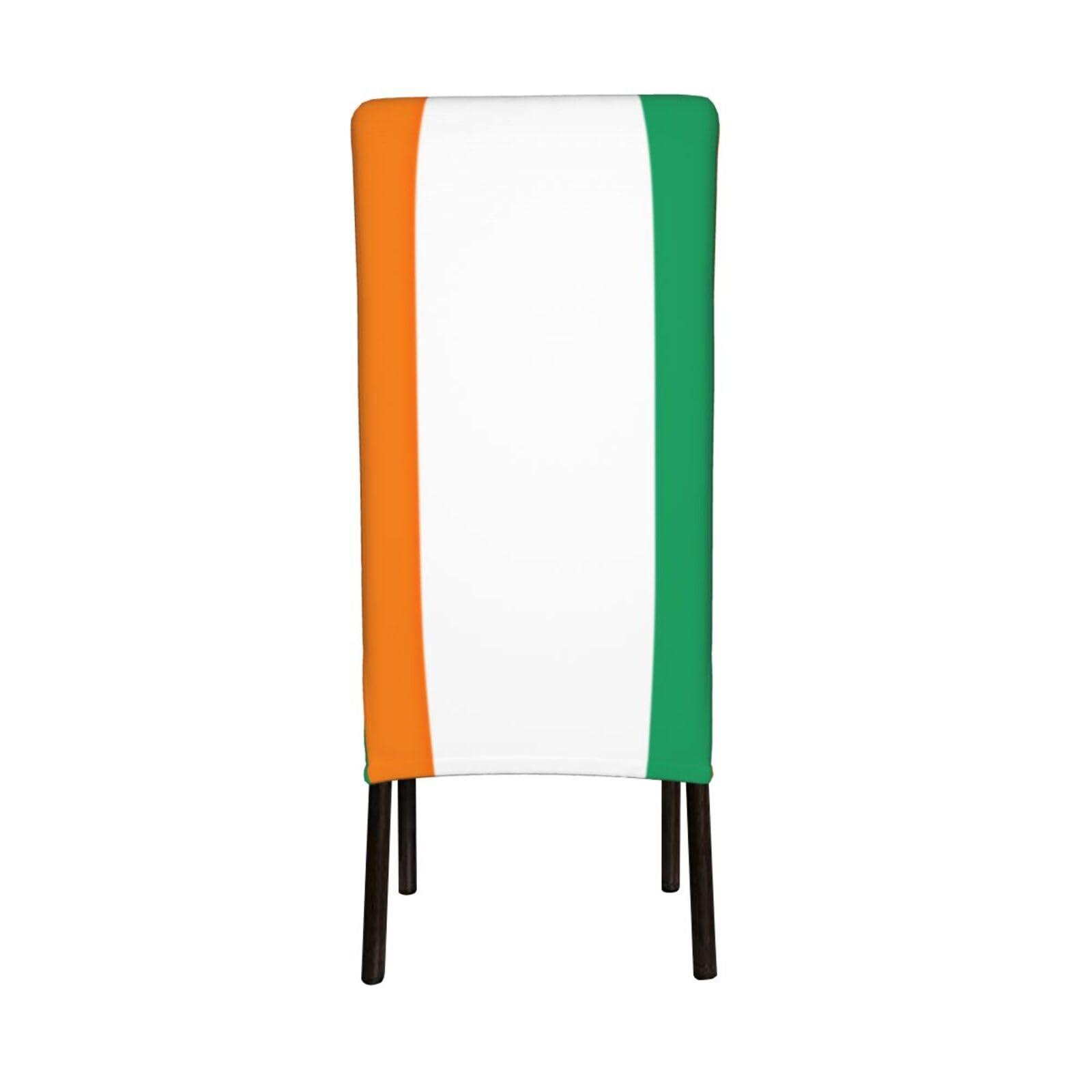 SDEGTHO SDEGTHO Flag of Cote D'Ivoire Protection Cover for Dining Room Chairs Stretchy, Washable, and Detachable Cover