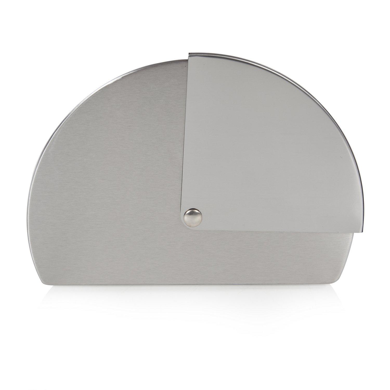 Morphy Richards Morphy Richards 46245 Accents Roll Top Bread Bin, Stainless Steel, Silver