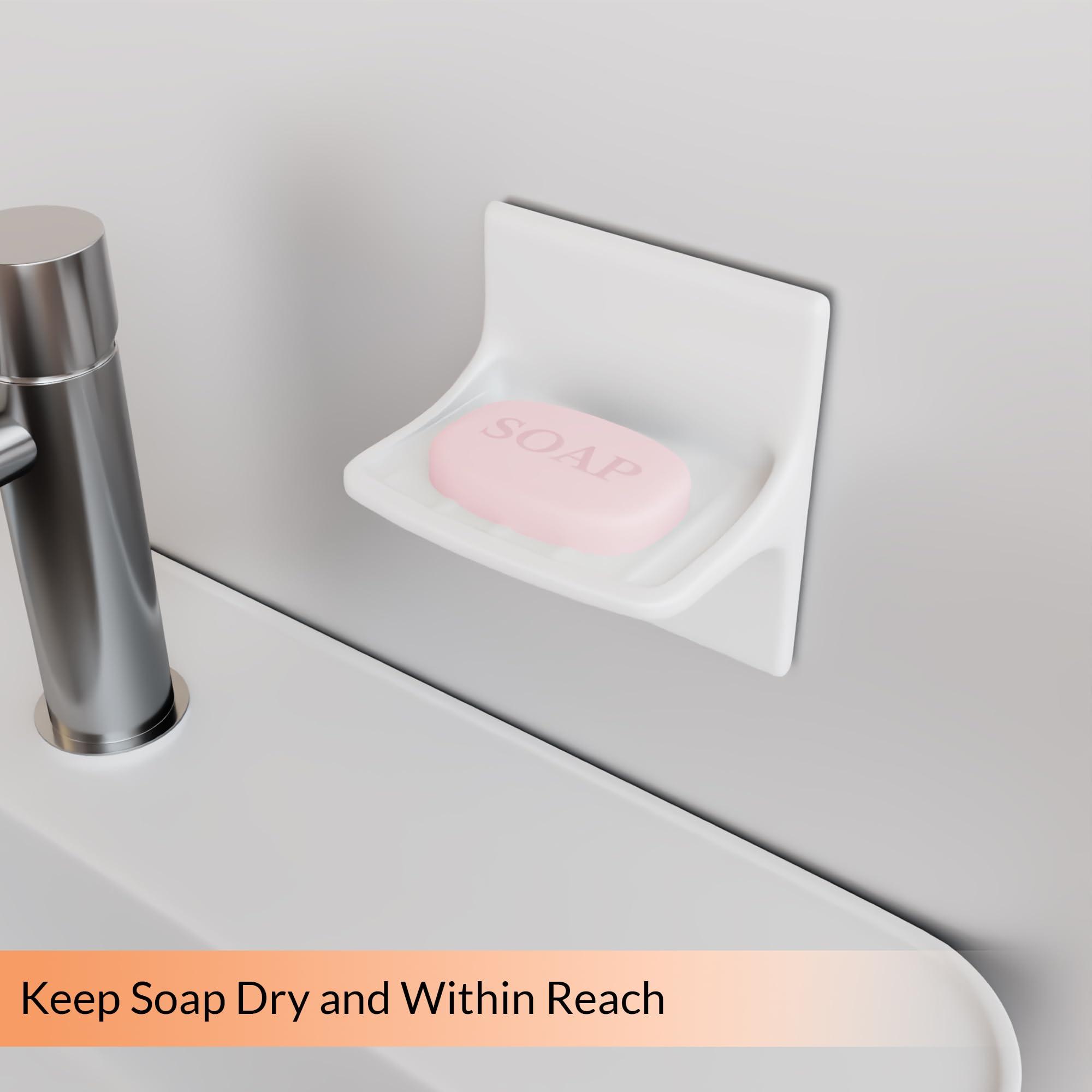 ProPlus PROPLUS CERAMIC SOAP DISH, GROUT-IN